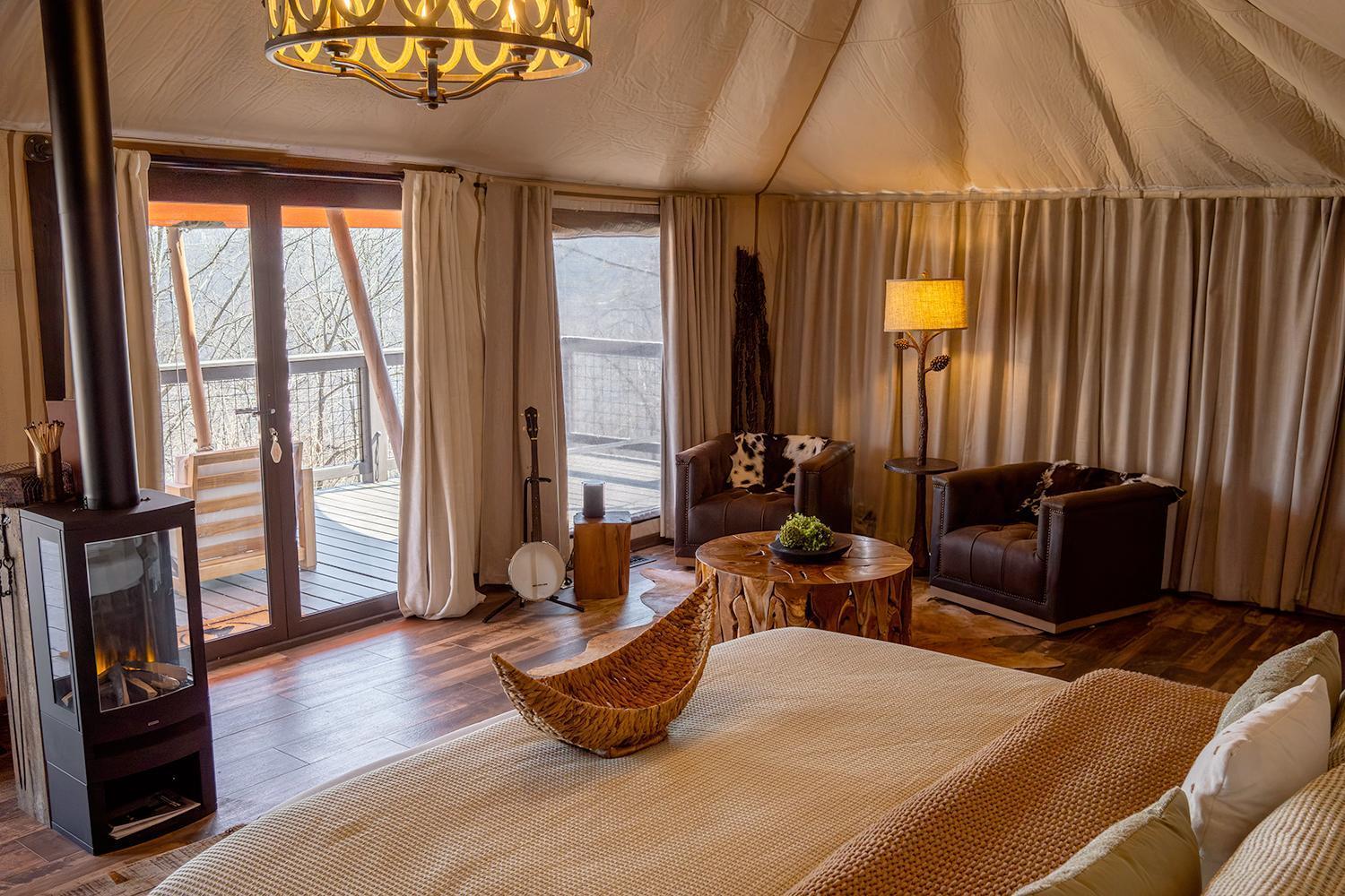 Elk & Embers Mountain Hideaway Hotel Waynesville Luaran gambar